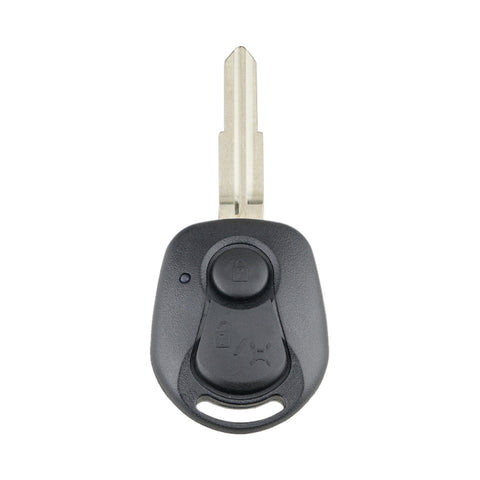 Per SSANGYONG Actyon/Kyron/Rexton Chiavi di ricambio per Auto 2 Pulsanti Custodia per chiave con Stelo della chiave, per SSANGYONG Actyon