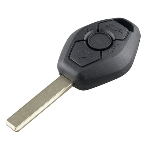 Chiave per auto con telecomando intelligente per sistema BMW EWS con chip e batteria integrati, frequenza: 433 MHz, 433 MHz