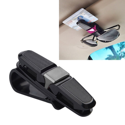 Porta banconote per occhiali da auto con clip per occhiali montato su veicolo, confizione: borsa OPP