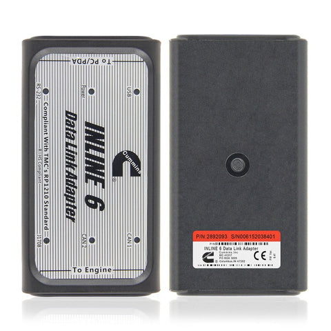 Scanner per strumenti diagnostici per carichi pesanti con adattatore di collegamento dati Cummins Inline6, Diagnostic Tool Scanner
