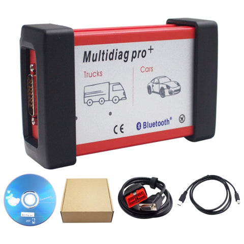 Scanner Diagnostico Multidiag Pro+ OBD2 Bluetooth per Auto e Camion