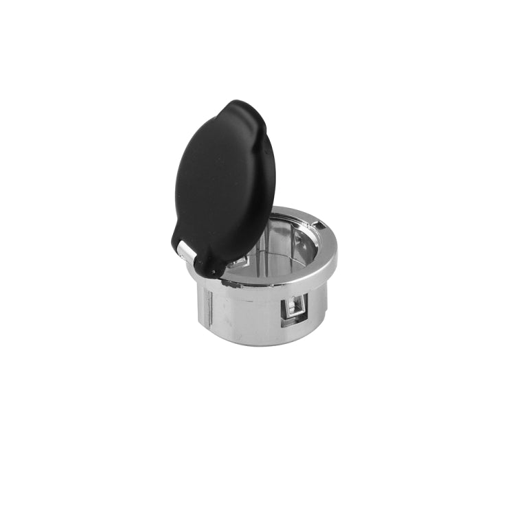 12V Chrome Cigarette Lighter Plug Retainer for Cars