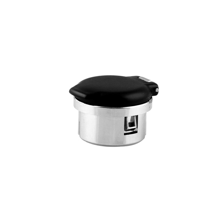 12V Chrome Cigarette Lighter Plug Retainer for Cars