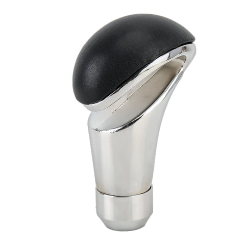 Pomello del cambio universale per auto in pelle cava + metallo, Gear Shift Knob