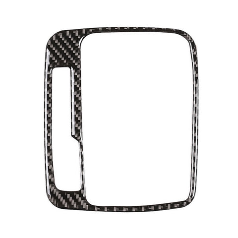 Adhésif décoratif pour panneau de position du changement en fibre de carbone pour voiture pour Volkswagen Touareg, panneau de position de vitesse