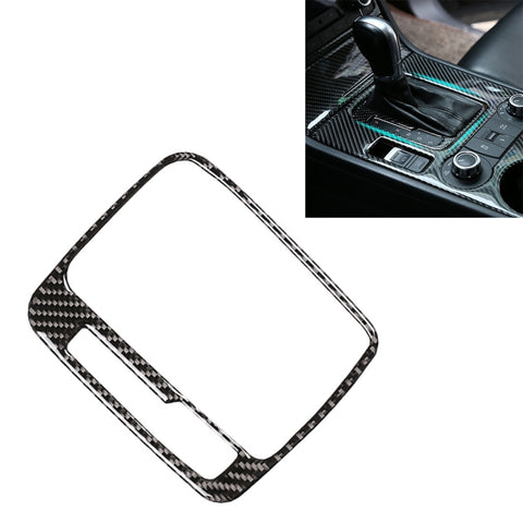 Adhésif décoratif pour panneau de position du changement en fibre de carbone pour voiture pour Volkswagen Touareg, panneau de position de vitesse