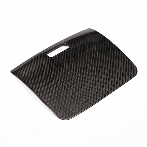 Adhésif décoratif pour corniche, panneau d'instruments, panneau d'instruments en fibre de carbone pour Volkswagen Touareg, panneau de rangement du tableau de bord