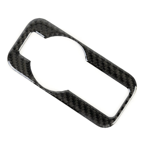 Adesivo decorativo per pannello faro in fibra di carbonio per auto per Volkswagen Touareg, Headlight Panel