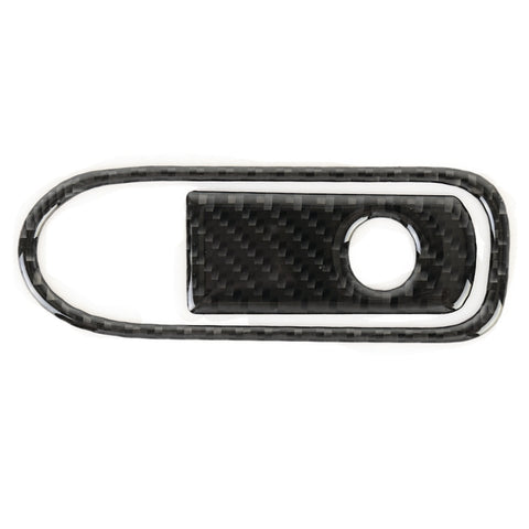 Adesivo Decorativo in Fibra di Carbonio per Interruttore Bracciolo