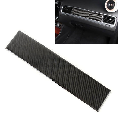 Adhésif décoratif pour panneau croisé en fibre de carbone pour voiture pour Volkswagen Touareg, panneau de tableau de bord