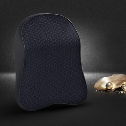 Poggiatesta en polyester avec coussin pour le col de la voiture en mousse à mémoire de forme traspirante quatre saisons