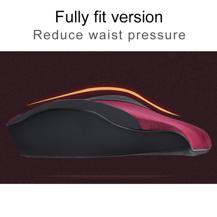 Breathable Memory Foam Car Lumbar Pillow for Comfort Support