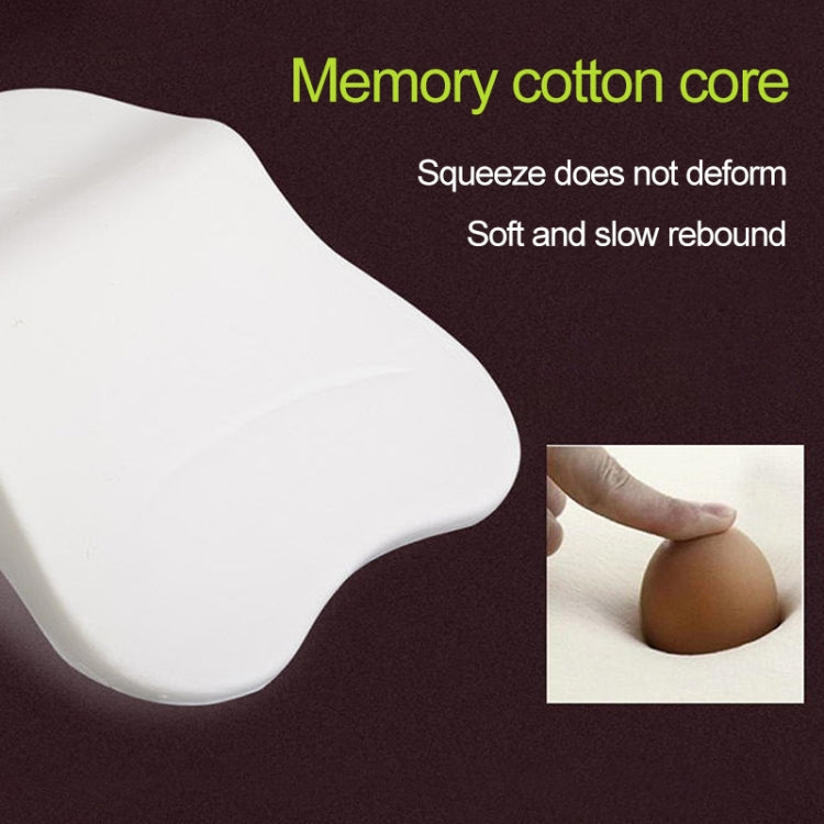 Breathable Memory Foam Car Lumbar Pillow for Comfort Support