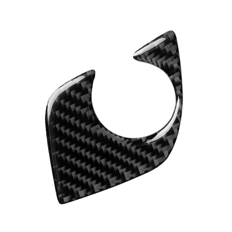 Adesivo decorativo per pannello inferiore della leva del cambio in fibra di carbonio per auto per BMW Serie 5 G38 528Li / 530Li / 540Li 2018, guida a sinistra, Gear Lever Lower