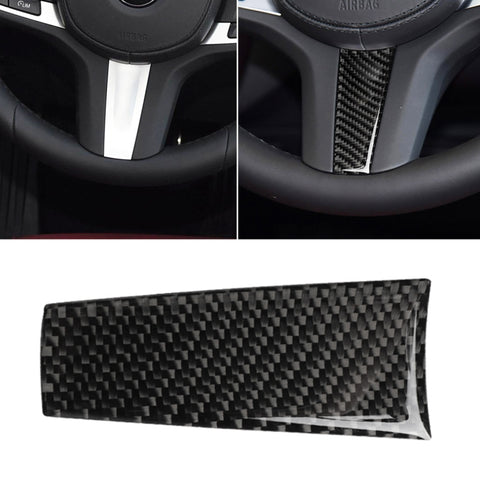 Adesivo Decorativo in Fibra di Carbonio per Volante BMW Serie 5