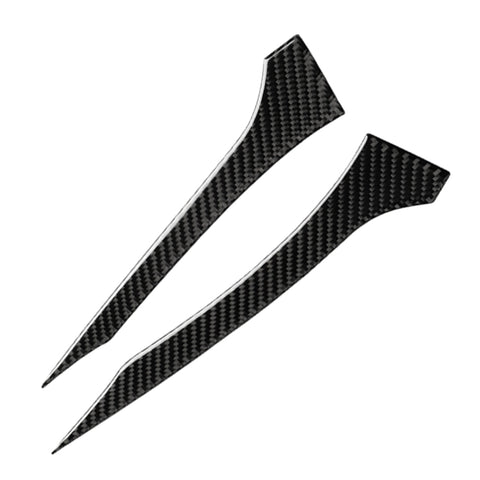 2 adesivi decorativi per striscia paraurti specchietto retrovisore in fibra di carbonio per auto per BMW G30 (2018-2019) / G11 (2016-2019), guida a destra senza lente, Rearview Mirror Right Drive without Lens - Novalix Store