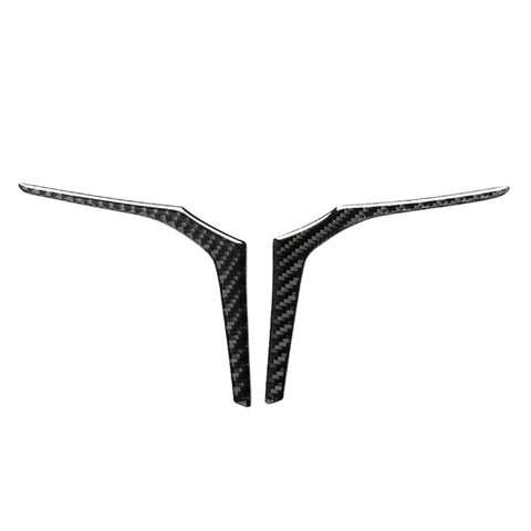 Adesivo decorativo per pannello inferiore del volante in fibra di carbonio per auto per BMW G30 (2018-2020) / G01 (2018-2020) / G02 (2019-2020), Steering Wheel Lower Panel