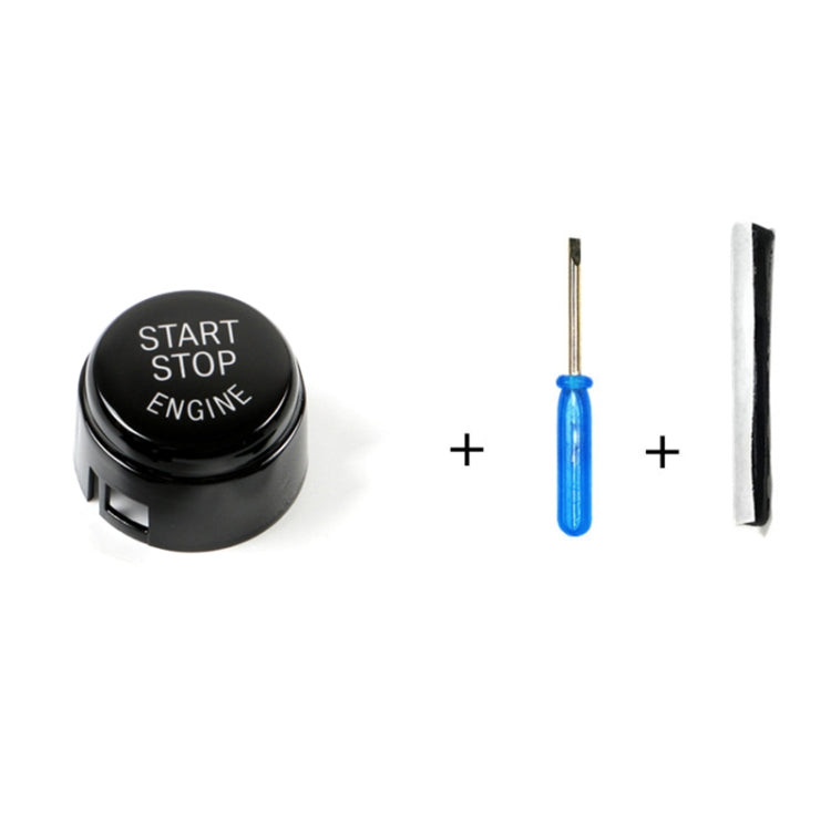 Car Engine Start Key Push Button Cover for BMW G / F Chassis,  without Start and Stop, For BMW G / F Chassis, without Start and Stop (Black)            ...