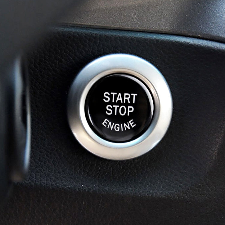Car Engine Start Key Push Button Cover for BMW G / F Chassis,  without Start and Stop, For BMW G / F Chassis, without Start and Stop (Black)            ...