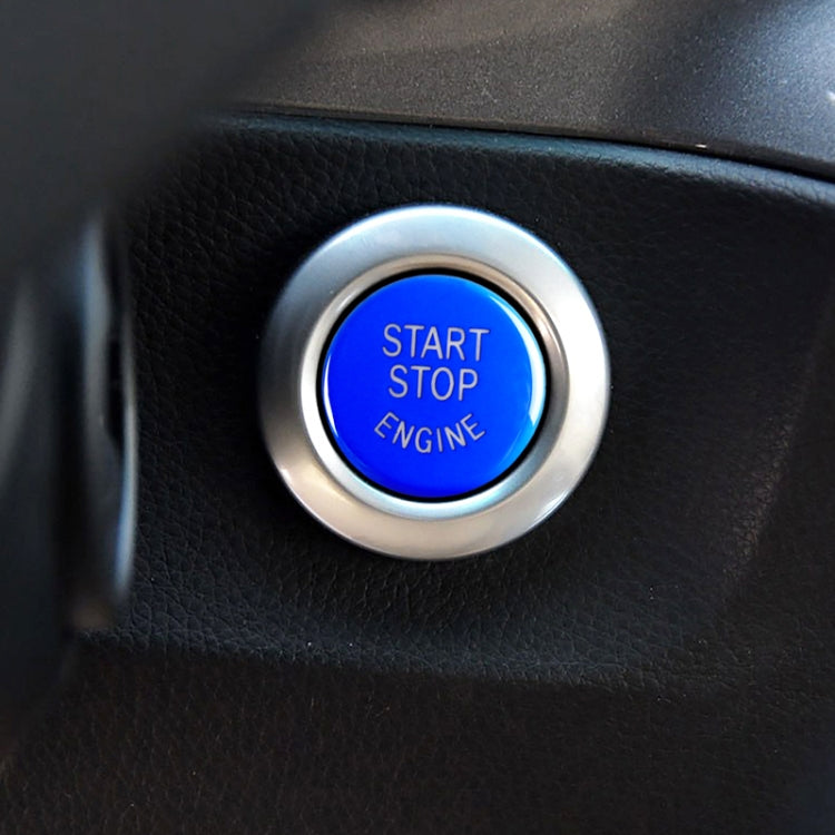 Car Engine Start Key Push Button Cover for BMW G / F Chassis,  without Start and Stop, For BMW G / F Chassis, without Start and Stop (Black)            ...