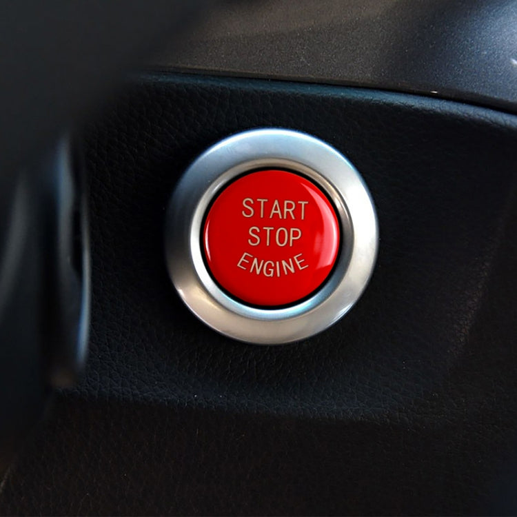 Car Engine Start Key Push Button Cover for BMW G / F Chassis,  without Start and Stop, For BMW G / F Chassis, without Start and Stop (Black)            ...
