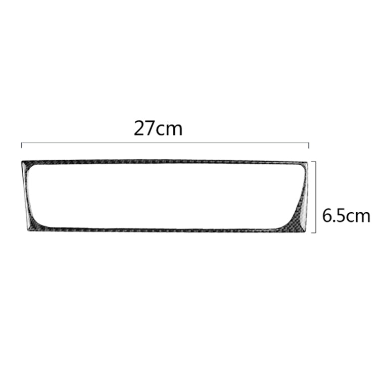 Car Carbon Fiber Air Conditioning Air Outlet Frame Decorative Sticker for Audi A4 B8 2009-2016 / A5 2008-2017 / Q5 2009-2017​, Left Drive         ...