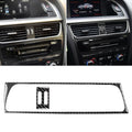 2 in 1 Car Carbon Fiber Air Conditioning Air Outlet Frame Decorative Sticker for Audi A4 B8 2009-2016 / A5 2008-2017 / Q5 2009-2017​, Left Drive  ...
