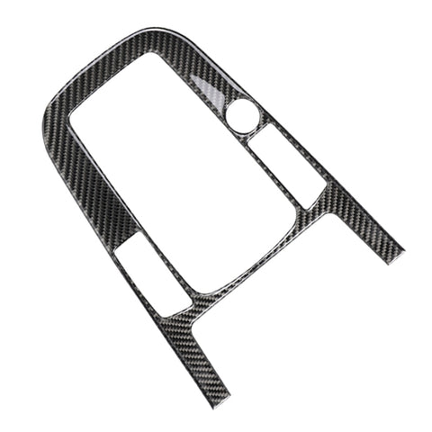 Adesivo decorativo per pannello di posizione del cambio in fibra di carbonio per Audi 2010-2018 Q5 / 2009-2016 A4L / 2009-2016 A5, guida a sinistra, Gear Position (B)
