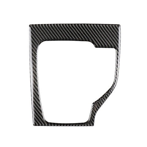 Telaio dell'ingranaggio con guida destra in fibra di carbonio per auto, un adesivo decorativo per Mazda Axela 2013-2016, Right Drive Gear Frame A