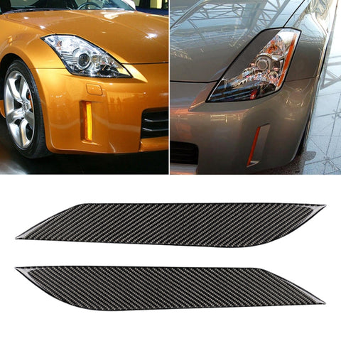 Sopracciglio leggero en fibre de carbone pour voiture pour Nissan 350Z 2003-2009 tutti i modelli, pour Nissan 350Z 2003-2009 tous les modèles