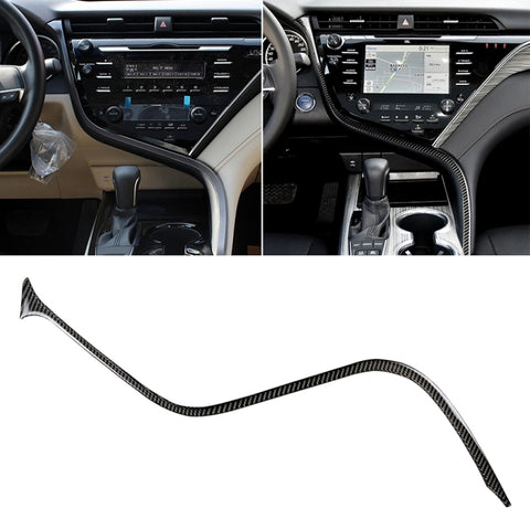 Adesivo Decorativo Striscia S in Fibra di Carbonio per Toyota Camry