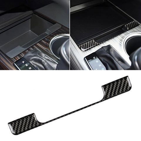 Autocollant décoratif pour porte-bagages de voiture en fibre de carbone pour Toyota Camry d'Ottawa génération 2018-2019, cadre de boîte de rangement
