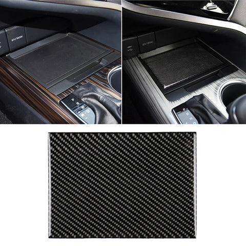 Autocollants décoratifs pour porte-bagages de voiture en fibre de carbone pour Toyota Camry d'Ottawa génération 2018-2019, boîte de rangement