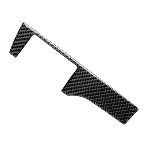 Adesivo decorativo per pannello interruttori fari in fibra di carbonio per auto per Honda Civic di decima generazione 2016-2019, guida a sinistra, Headlight Switch