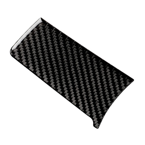 Adhésif décoratif avec bande sinistre pour contrôle central en fibre de carbone pour voiture pour Honda Civic di décima génération 2016-2019, guide pour sinistra, bande gauche de commande centrale
