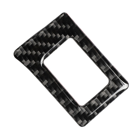 Adesivo decorativo con doppio telaio flash in fibra di carbonio per auto per Honda Civic di decima generazione 2016-2019, Double Flash Frame