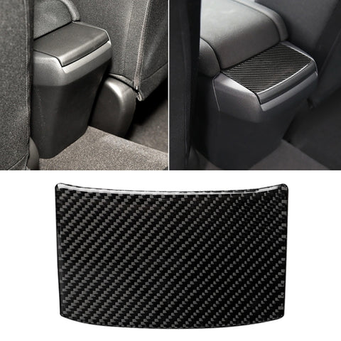 Adesivo decorativo per copertura articoli vari posteriori in fibra di carbonio per Honda Civic di decima generazione 2016-2019, Rear Sundries Cover