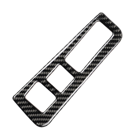 Adhésif décoratif pour interrupteur de téléphone en fibre de carbone pour voiture pour Cadillac XT5 2016-2017, version haute, guide vers l'avant, interrupteur de phare