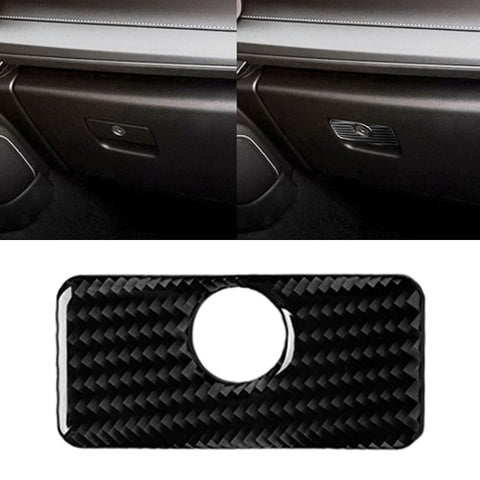 Autocollant décoratif pour porte-bagages de voiture en fibre de carbone pour Chevrolet Camaro 2017-2019, boîte à gants