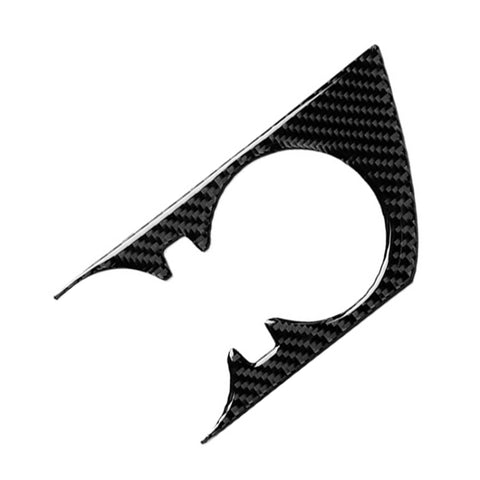 Adesivo decorativo portabicchieri per auto in fibra di carbonio per Chevrolet Camaro 2017-2019, Water Cup Holder
