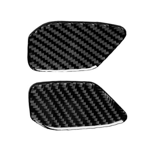Adesivo decorativo per pannello da polso con maniglia interna per porta in fibra di carbonio per auto per Chevrolet Camaro 2017-2019, Pannello da polso maniglia interna porta