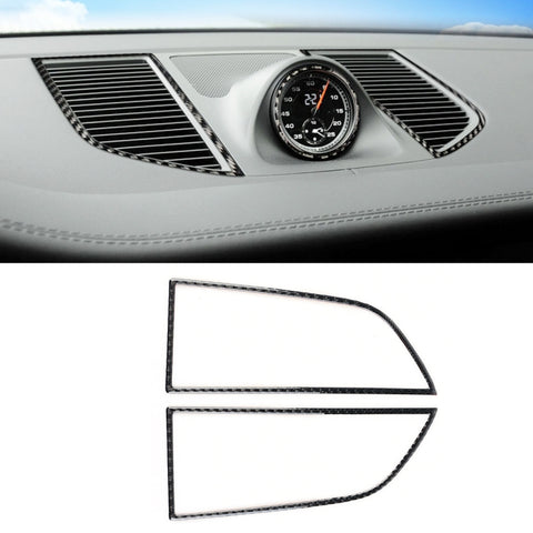 Adesivo Decorativo in Fibra di Carbonio per Uscita Aria Auto - 2