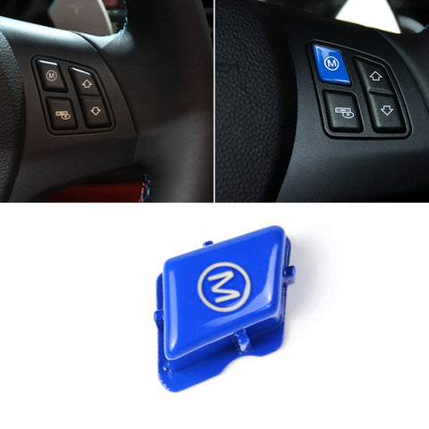 Copertura per interrupteur a pulsante moda M pour BMW série 3 E90 E92 E93 M3 2007-2013, pour BMW série 3 (bleu), M