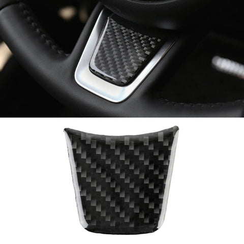 Adesivo decorativo per volante per auto in fibra di carbonio per Jaguar F-PACE, Steering Wheel