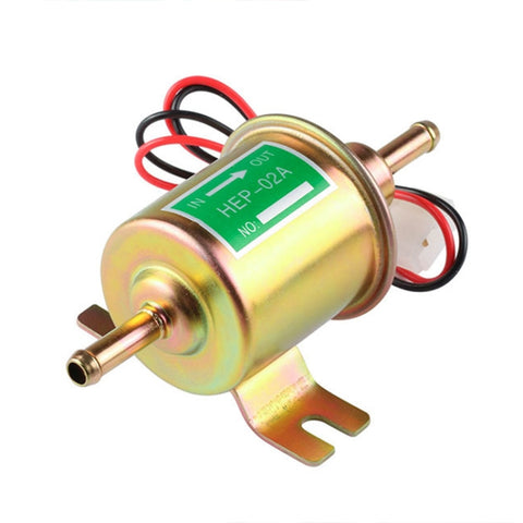 HEP-02A Pompa del carburante elettrica a bassa pressione in linea per auto universale 24V, 24V (Gold), 24V (Silver)