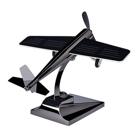 Accessoires pour la décoration intérieure de la voiture Ornements pour modèles d'avion Elica rotatif Ornement à énergie solaire