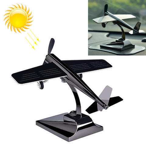 Accessoires pour la décoration intérieure de la voiture Ornements pour modèles d'avion Elica rotatif Ornement à énergie solaire
