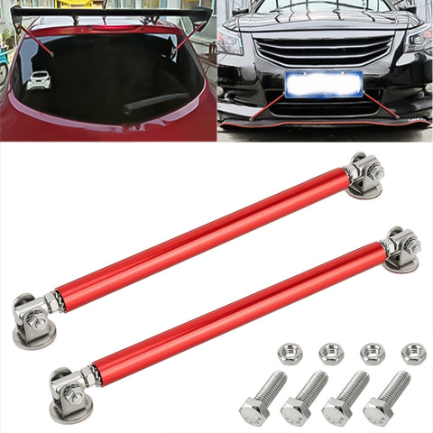 2 PZ Adesivo per modifica auto Circondato Asta Leva Barre anteriori e posteriori Fisse Labbro anteriore Pala posteriore, Lunghezza: 20 cm, 20 cm (rouge), 20 cm (bleu), 20 cm (fibre de carbone noir), 20 cm (couleur), 20 cm (noir), 20 cm (argent).