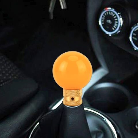 Pomello del cambio del cambio in resina modificata a forma di sfera universale per veicoli, Resin Shifter Gear Shift Knob