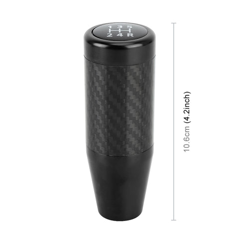 Pomello de changement pour testa ingranaggi avec modèle en fibre de carbone universelle pour voiture